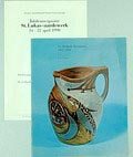Boeken 2x De Dordtsche Kunstpotterij 1903-1908 door J.M.de Groot St.Lukas-aardewerk jubileumexpositie 1990 uitgegeven door Victor Couwenbergh 