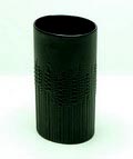  Porcelain Noir Studio-Linie vaas met reliëf decor ontwerp Tapio Wirkkala 1968 uitvoering Rosenthal / Duitsland 