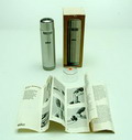 Scheerapparaat batterij stab B11 type 5969 ontwerp Richard Ficher 1969 uitvoering Braun / Duitsland in originele verpakking 