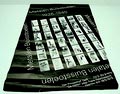 Tentoonstellings-affiche Metalen Buisstoelen 1925-1940 uitgegeven ter gelegenheid van de gelijknamige tentoonstelling in het Frans Hals Museum / Haarlem 1975 