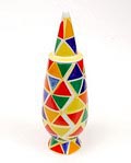  Alessandro Mendini covered vase 100 Make-up no.19 with decoration of Nicola De Maria Italy from the limited series of 100 vases per decor for Alessi / made in Germany 1992 