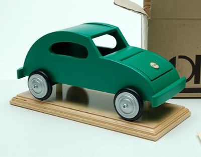  Houten ADO speelgoed auto beperkte oplage 135/150 met certificaat uitvoering 2002 