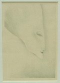  Litho van een vrouwenhoofd gelimiteerde oplage 39/50 ontwerp uitvoering Bernard Richters 1888-1966 ca.1925 