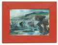  Olieverf schilderij op houten paneel geschilderd door Dolf Henkes 1903-1989 ca.1950 