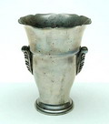  Pewter vase design  Georg Nilsson  ca.1928 executed by  Gero  / the Netherlands     