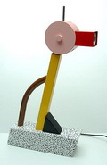  Lamp Tahiti ontwerp Ettore Sottsass 1981 uitvoering Memphis / Milano Italie geen re-make 