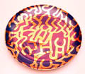 Schaal A detail from Keith Haring ontwerp Keith Haring 1992 uitvoering Swid Powell / USA Limited Edition no.176/3000 