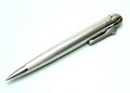  Ronson Penciliter a combination of pencil and cigarette lighter plated with rhodium a precious non-tarnishing metal of the platinum group USA ca.1965 