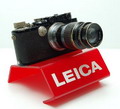  Leica IIIF camera No 122388 Ernst Leitz Wetzlar D.R.P met lens f=9 cm 1:4 No 454746 Duitsland 1935 