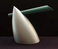 Aluminium watercooker with plastic handle Hot Bertaa design Phillippe Starck for Alessi / Italy 1990 