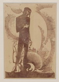  Houtsnede op rijstpapier ontwerp uitvoering Hildo Krop 1884-1970 ca.1925 