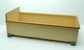 Wooden bed design  Ko Verzuu  1932 executed by  ADO  Arbeid Door Onvolwaardigen Berg en Bosch / the Netherlands  