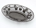  Tinnen Edelzinn schaaltje met decoratie van wijnranken uitvoering WMF Württembergische Metallwaren Fabrik / Duitsland ca.1935 