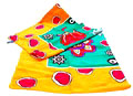  Zijden shawl van de Ritzenhoff Silk Gallery ontwerp Nathalie du Pasquier 1999 uitvoering Ritzenhoff / Duitsland In originele verpakking 