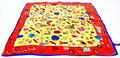  Zijden shawl van de Ritzenhoff Silk Gallery ontwerp Roger Selden 1999 uitvoering Ritzenhoff / Duitsland In originele verpakking shawl is handgesigneerd door Roger Selden 