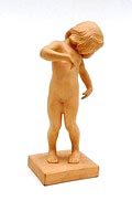 Aardewerk sculpture Venus Kalipygos ontwerp Kai Nielsen 1918-'24 schilder beeldhouwer 1882-1924 uitvoering P.Ipsens Enke Kopenhagen 1843-1955 / Denemarken 
