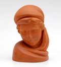  Aardewerk sculpture ontwerp uitvoering Mau Maurice Xhrouet België ca.1935 