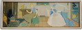  Litho Assepoester ontworpen door Johanna Midderigh-Bokhorst 1880-1972 ca.1925 Johanna Midderigh-Bokhorst illustreerde vele kinderboeken in de jaren 20-'30 o.a voor de collectie Voor School en Huis 