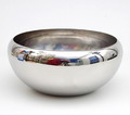  Alfra-stainless steel salade schaal ontwerp Carlo Mazzeri 1967 uitvoering Alessi / Italie 