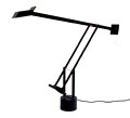  Bureaulamp Tizio halogeen ABS plastic aluminium ontwerp Richard Sapper 1932- 1972 uitvoering Artemide Milano / Italië 