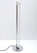  Vloerlamp met buisverlichting ontwerp Eileen Gray 1927 Ierland 1879-1976 uitvoering Classicon / Duitsland ca.1980 