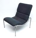  Buismeubel fauteuil 1 Model 703 met stoffen bekleding ontwerp Kho Liang Le 1968 uitvoering Stabin Woerden / Nederland 