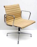  Bureaustoel EA 117 verchroomd aluminium met hopsak bekleding ontwerp Charles Ray Eames 1958 uitvoering Herman Miller / USA ca.1970 