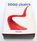  Boek 1000 chairs auteurs Charlotte Peter Fiell uitgave van Taschen in 1997 Engelse tekst 