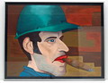  Gouache Dokbaas uitvoering Cor Jaring 1936- / Nederland 1981 