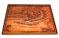 Tekening in gekleurd krijt op houten paneel Steuren uitgevoerd door G.W.Dijsselhof 1866-1924 in eigen atelier 1915-'20 verkocht door E.J van Wisselingh Co Rokin / Amsterdam 