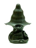 Bronzen wierookbrander met reliëf-afbeelding van slang en hert ontwerp Hildo Krop ca.1920 uitvoering Winkelman van der Bijl / Amsterdam 