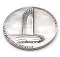 An American Art-Deco medal depicting the idea of streamlining during the period that speed captivated the nation design Norman Bel Geddes 1893-1958 scupltured by Rene Chambellan mint by Medallic Art Company USA for the 25th Anniversary of General Motors 1908-'33 with text To the advancement of motor transportation Commemorating the twenty-fifth anniversary of General Motors Annex an issue of the Automotive Daily News The Trade Newspaper Of The Industry vol 16 - No.2043 Detroit November 29 1933 - Section No 1 - 16 Pages with on the cover the medal seen on both sides 