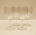 4 Gilde bourgogneglazen ontwerp A.D.Copier 1930 Leerdam / Holland 