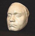 Plastiek in de vorm van mannenhoofd ontwerp Henri van Lerven ca.1925 uitvoering RAM Arnhem 