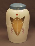 Theedoos met deksel gevuld ontwerp Alessandro Mendini voor Rosenthal / Duitsland 1996 Limited Edition nummer 293/2006 