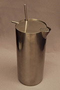  Stelton sapkan met lepel Cylinda Line ontwerp Arne Jacobsen 1968 