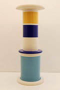 Vaas ontwerp Ettore Sottsass 1959 gelimiteerde heruitgave no.5 van 20 geproduceerd door Bitossi / Italy 2002 In orginele doos 