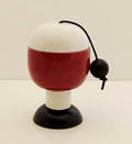Dekseldoos ontwerp Ettore Sottsass 1959 gelimiteerde heruitgave no.2 van 20 geproduceerd door Bitossi / Italy 2002 In orginele doos 
