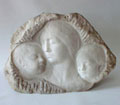 Marmeren sculpture naar ontwerp van D.Wensing uitgevoerd in eigen atelier 