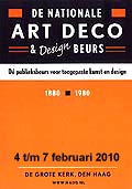 Nationale Art Deco & Design Beurs 4 t/m 7 februari 2010 