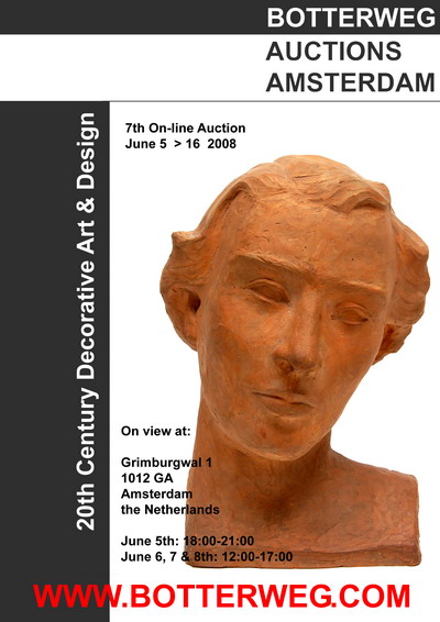 20th Century Decorative Art auction online 5th of June 2008