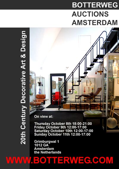 20th Century Decorative Art On-line Auction 