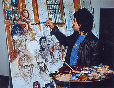 Bildresultat för Ronnie Wood Painting