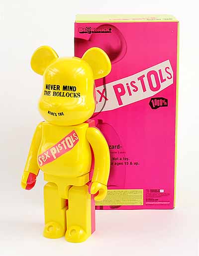 bearbrick sex pistols